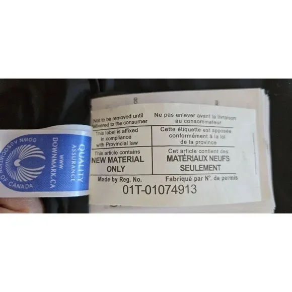 CANADA GOOSE ARCTIC PROGRAM freestyle black Puffer down vest woman Sz M - Picture 13 of 13